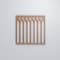 Ekena Millwork Small Cedar Park Decorative Fretwork Wood Wall Panels, Wood, 11 3/8"W x 11 3/8"H x 3/8"T WALW12X12X0375CRPMF - alternate 5